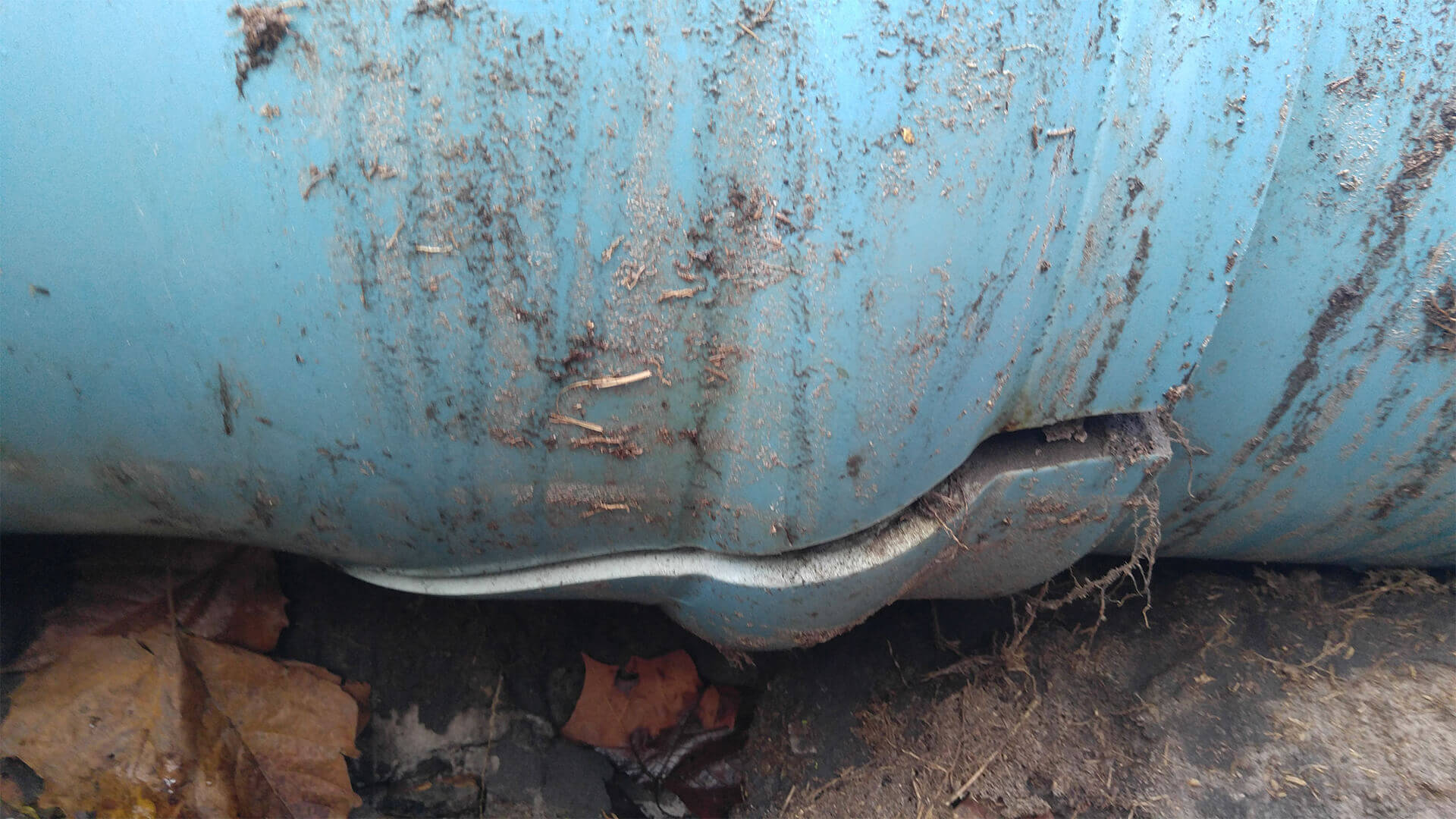 Pow-R Wrap Cracked Pipe Rehabilitation
