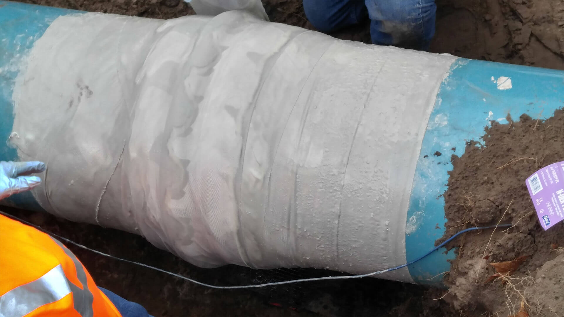Pow-R Wrap Sewer Repair Primeline