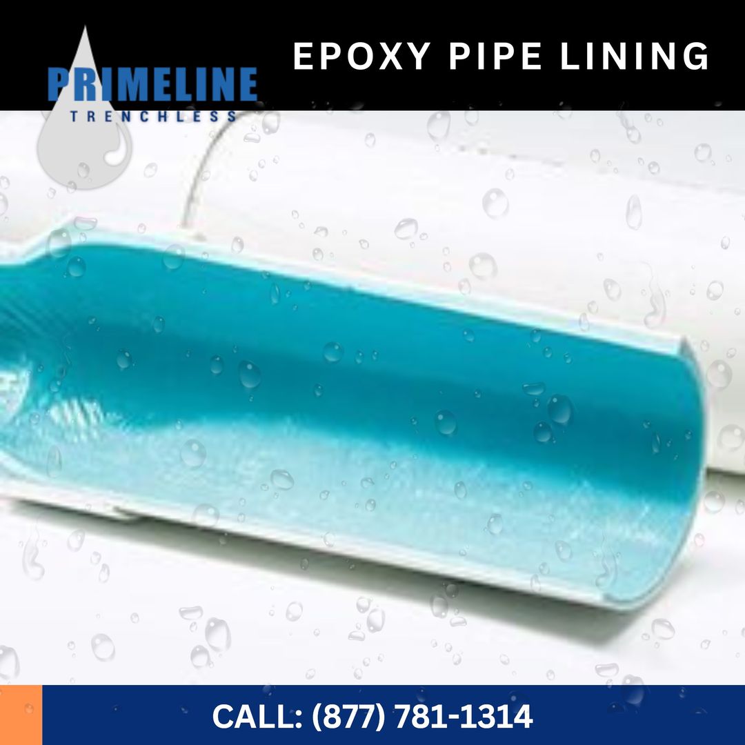 Trenchless epoxy pipe lining