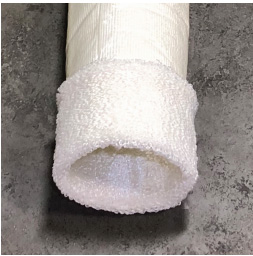 Lateral pipe lining material