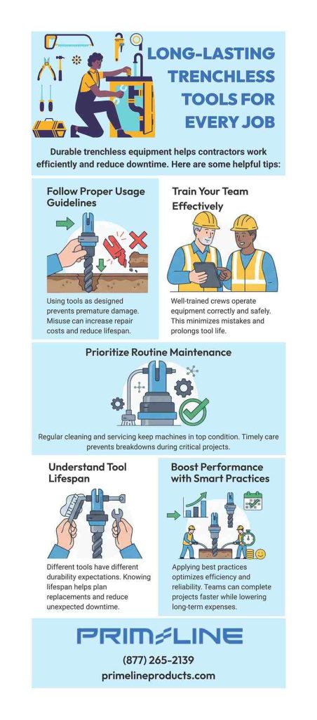 Long-lasting Trenchless Tools for Every Job Long-lasting Trenchless Tools for Every Job