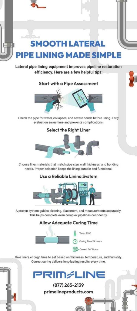 Smooth Lateral Pipe Lining Made Simple Smooth Lateral Pipe Lining Made Simple